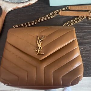 Saint Laurent Quilted Leather Shoulder Bag